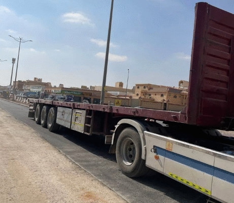 مقطورة مسطحه للبيع