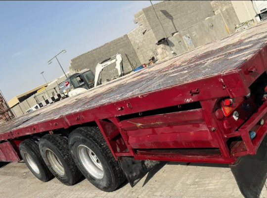 مقطورة مسطحه للبيع