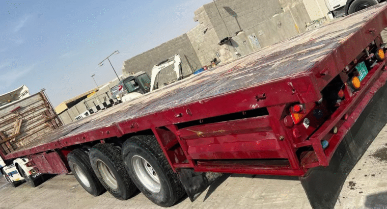 مقطورة مسطحه للبيع
