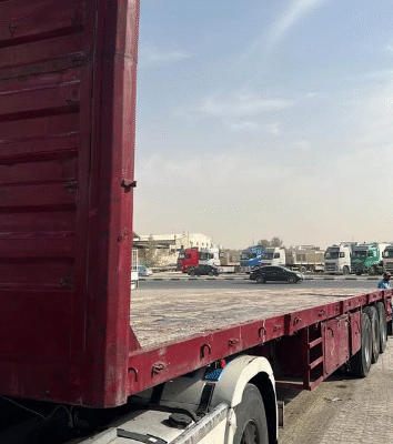 مقطورة مسطحه للبيع