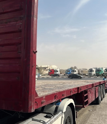 مقطورة مسطحه للبيع