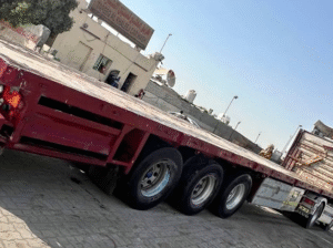 مقطورة مسطحه للبيع