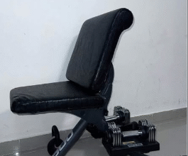BENCH & DUMBLE SET 10 KG For Sale