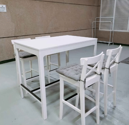 Bar table with charis for sale