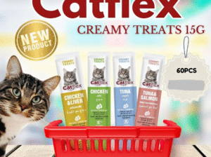 CATFLEX CREAMY TREATS FOR CATS 15G FOR SALE