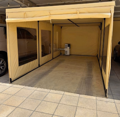 Air-conditioned Car Tent Cover – Used Once For Sal