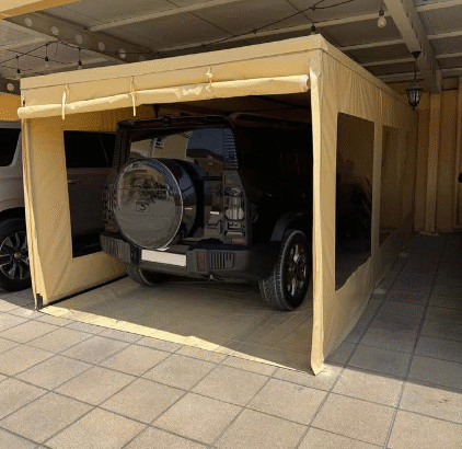 Air-conditioned Car Tent Cover – Used Once For Sal