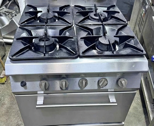 Cooking Range 4 Burner With Oven For Sale