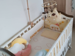 Crib 120x60cm with mattress for sal