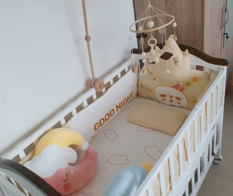 Crib 120x60cm with mattress for sal