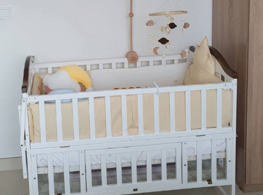 Crib 120x60cm with mattress for sal