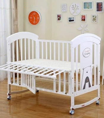 Crib 120x60cm with mattress for sal