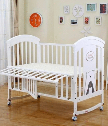 Crib 120x60cm with mattress for sal