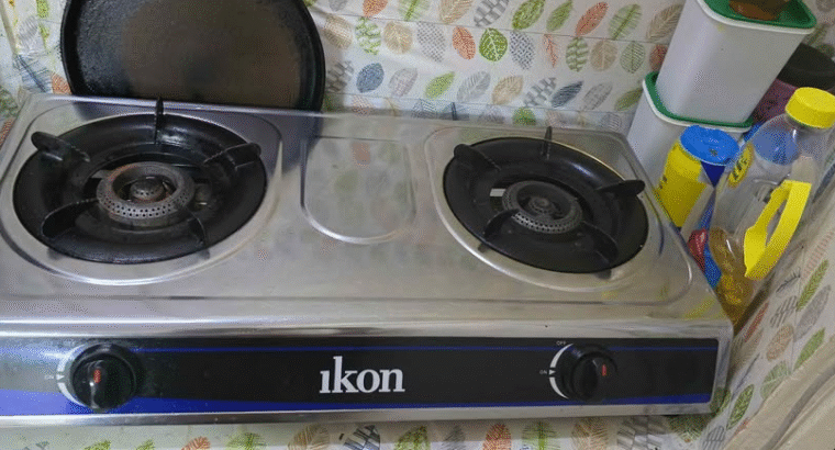 Gas stove Ikon and gas cylinder for sale