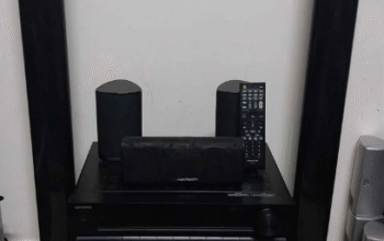 Harman kardon speakers with onkyo amp for sale