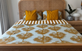 Stylish and Modern King Bed Set For Sale