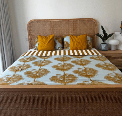 Stylish and Modern King Bed Set For Sale