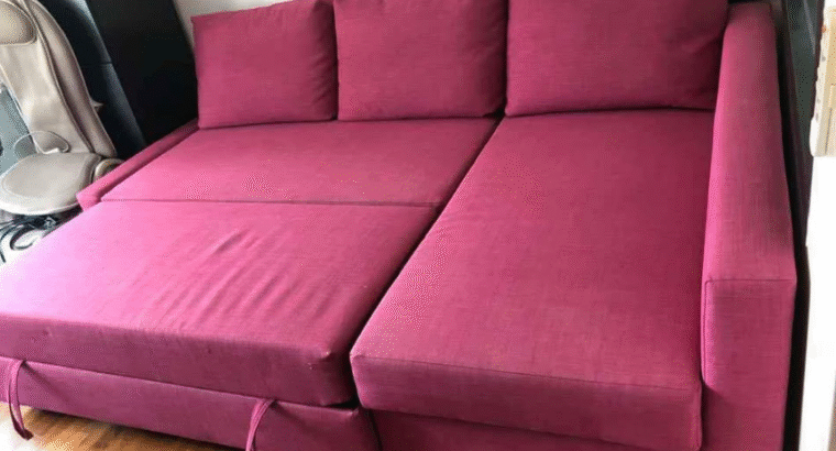Ikea L shep Sofa Bed for sale