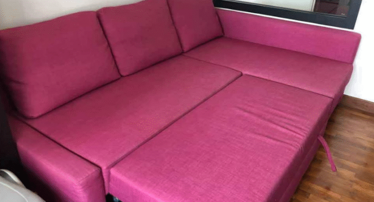Ikea L shep Sofa Bed for sale
