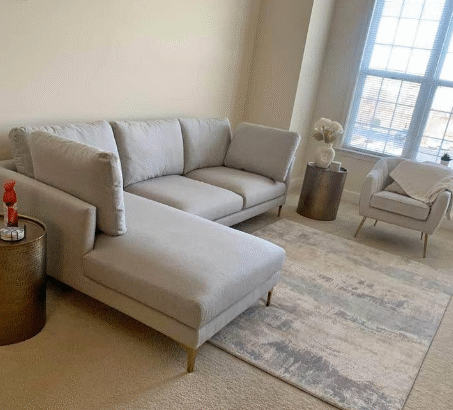 L sofa set in excellent condition for sale