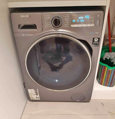 Samsung 9kg eco bubble washing machine for sale