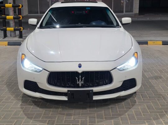 Masarati Ghibli 2016 Gcc in good condition