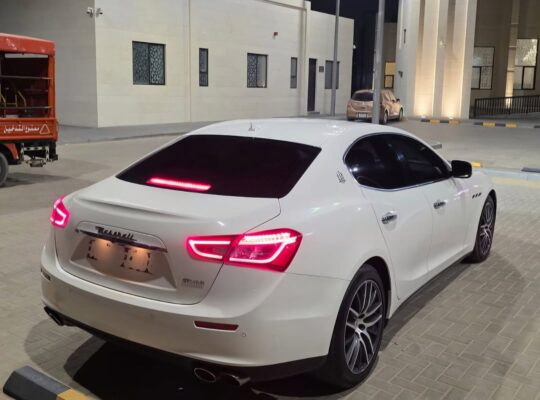 Masarati Ghibli 2016 Gcc in good condition