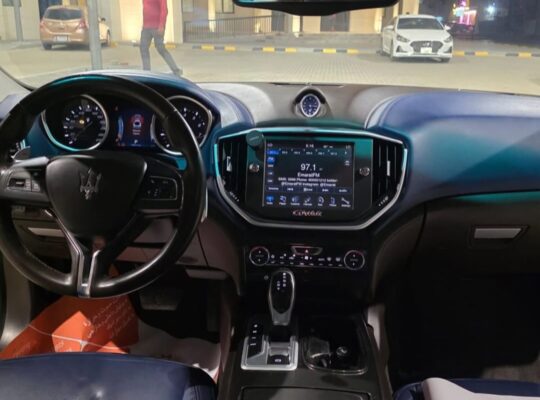 Masarati Ghibli 2016 Gcc in good condition