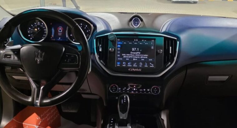 Masarati Ghibli 2016 Gcc in good condition