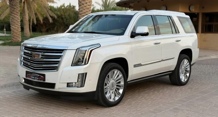 Cadillac Escalade platinum 2019 Gcc