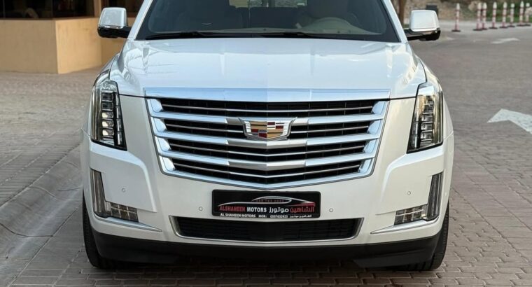 Cadillac Escalade platinum 2019 Gcc