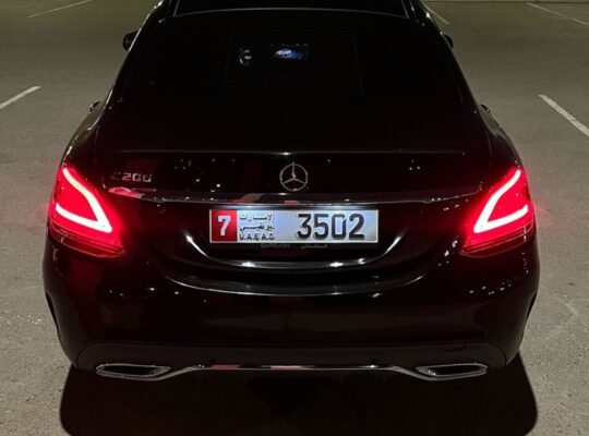 Mercedes C200 Gcc 2020 in perfect condition