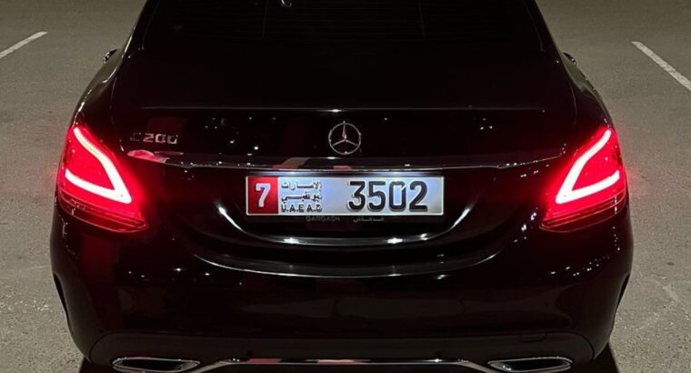 Mercedes C200 Gcc 2020 in perfect condition