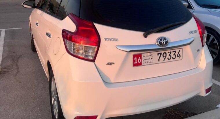 Toyota Yaris 1.5 2016 Gcc for sale