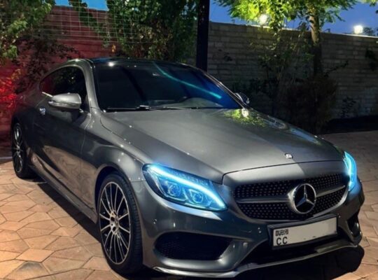 Mercedes C300 coupe 2017 Gcc