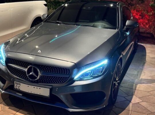 Mercedes C300 coupe 2017 Gcc