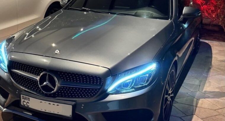 Mercedes C300 coupe 2017 Gcc