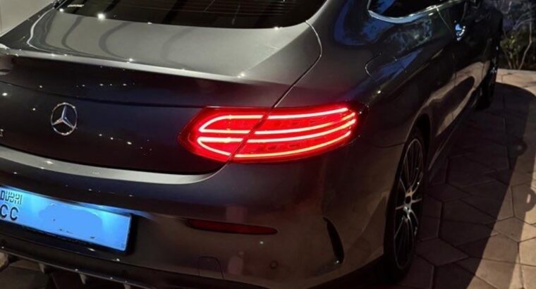 Mercedes C300 coupe 2017 Gcc