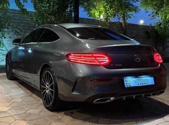 Mercedes C300 coupe 2017 Gcc