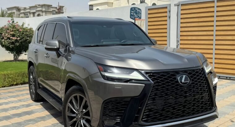 Lexus LX600 F sport 2022 Gcc