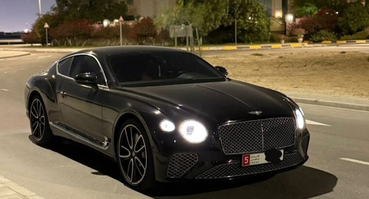 Bentley continental GT 2019 full option Gcc