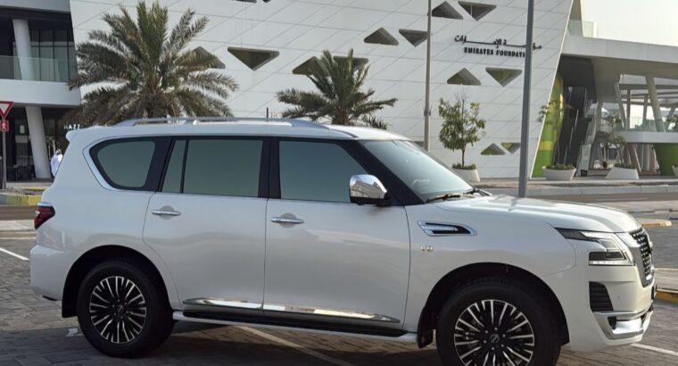 Nissan patrol platinum 2024 Gcc full option