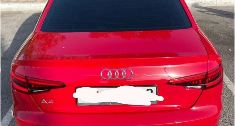 Audi A4 full option 2016 Gcc
