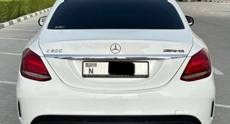 Mercedes C200 AMG 2015 Gcc