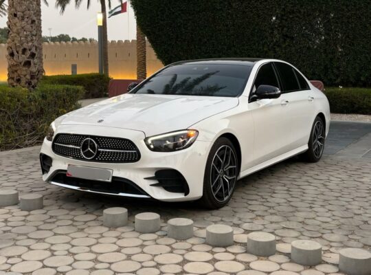 Mercedes E350 full option 2022 USA imported