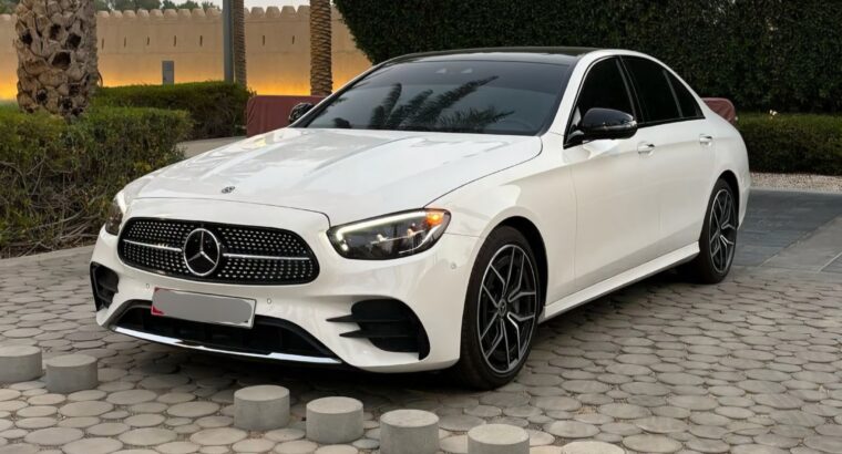 Mercedes E350 full option 2022 USA imported