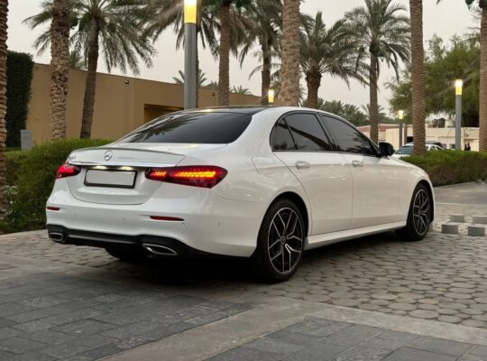 Mercedes E350 full option 2022 USA imported