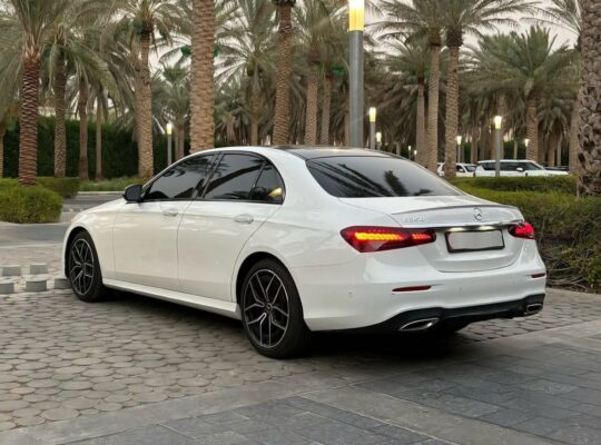 Mercedes E350 full option 2022 USA imported