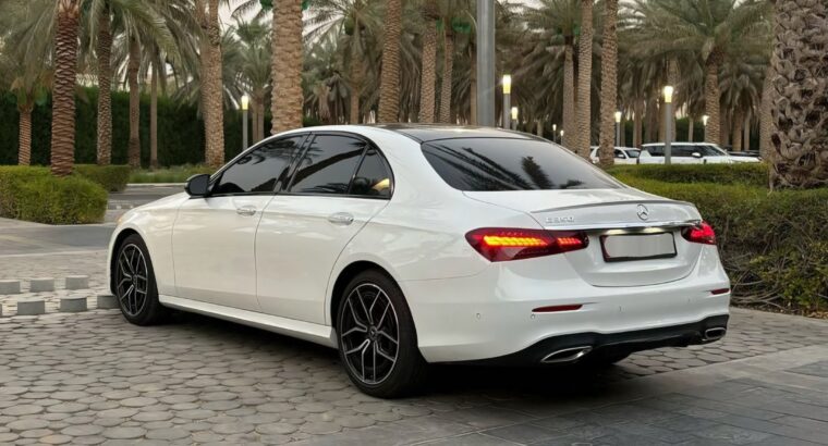 Mercedes E350 full option 2022 USA imported