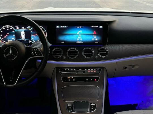 Mercedes E350 full option 2022 USA imported
